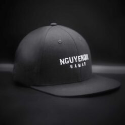 Nón Snapback Nguyễn Quí Gamer (Black)