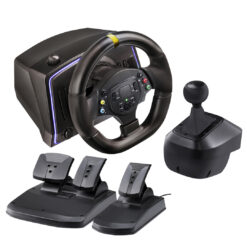 Vô Lăng Chơi Game GOG R808 ABS – Vòng Quay 1080 Độ, Kèm Hộp Số & Bàn Đạp Nhựa